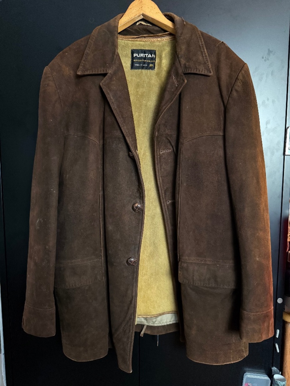 1960’a puritan suede jacket